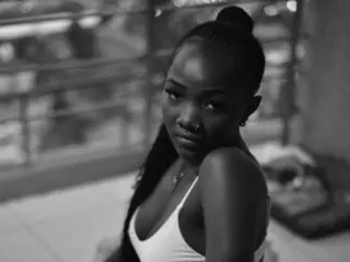 AmaniBlack recorded naked online